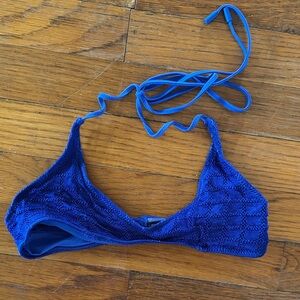 Triangl Swimwear Electric Blue Bikini Strap